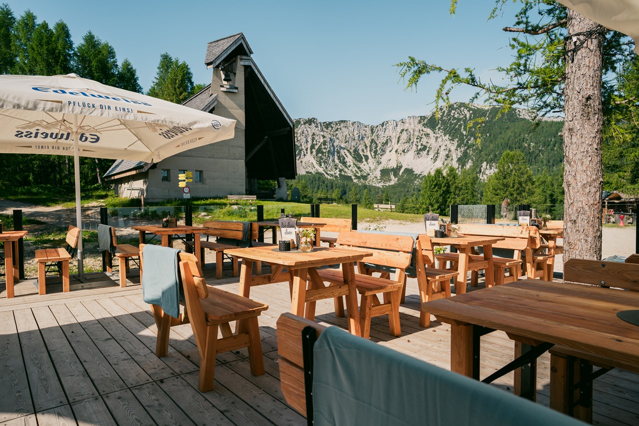 Panoramarestaurant Oben Informatie over de balzalen terras