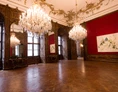 Hochzeit: Der Roter Salon des Palais Schönborn-Batthyány in Wien. - Palais Schönborn-Batthyány