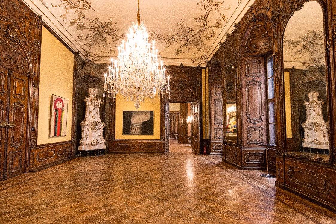 Hochzeit: Der Gelbe Salon des Palais Schönborn-Batthyány in Wien. - Palais Schönborn-Batthyány
