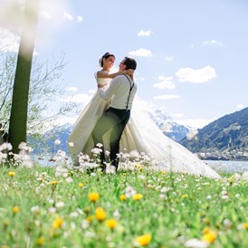 Hochzeit: Romantische Fotos am Zeller See - Schloss Prielau Hotel & Restaurants