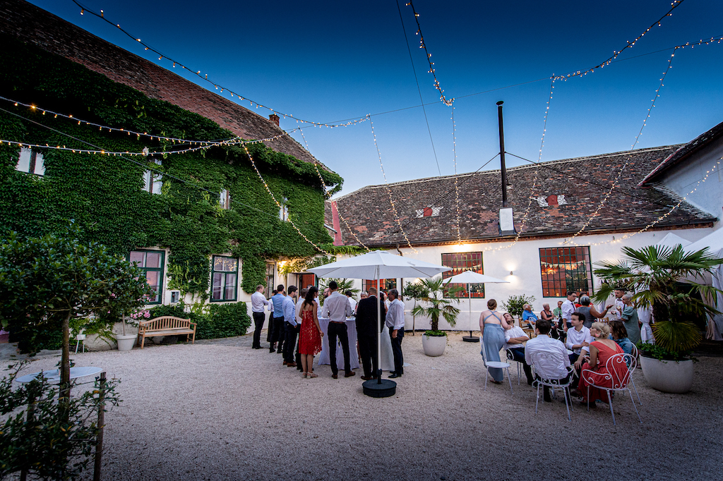 Schmiede am Ravelsbach (Niederösterreich - nahe Wien)  Informations sur les salles de bal patio 
