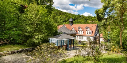Mariage - Seitenroda - Blick in den Feengrottenpark - Saalfelder Feengrotten