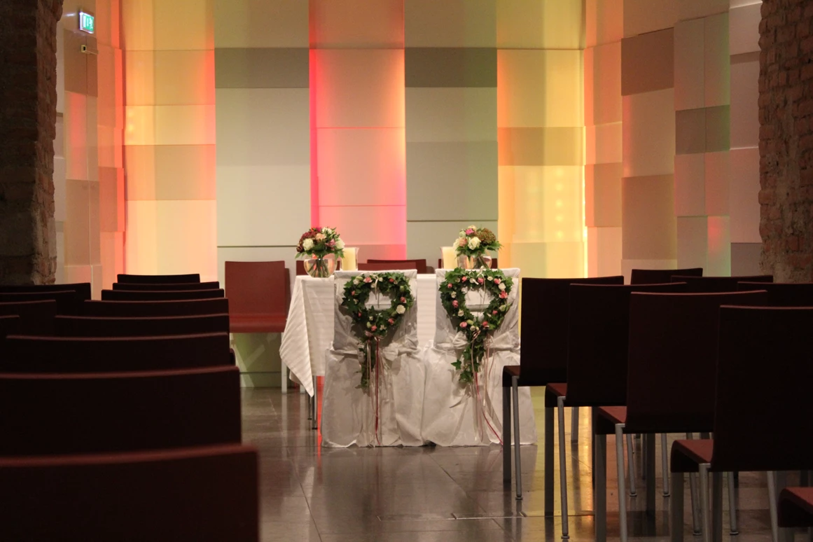 Hochzeitslocation: Stilvolles Ambiente für Ihre Hochzeit im Bösendorfer-Saal im Mozarthaus Vienna - dem Veranstaltungssaal im Haus.  - Mozarthaus Vienna