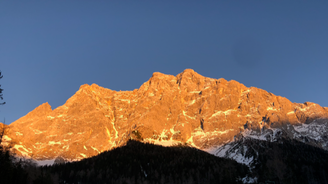 Hochzeit: Aussicht Gamsalm Westen - Gamsalm Ehrwald 