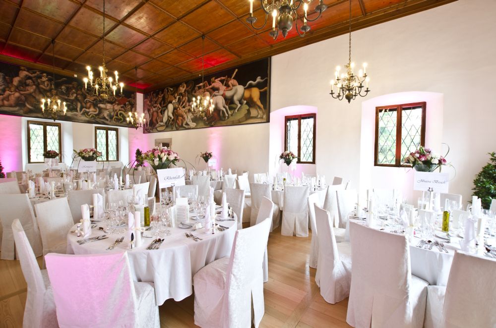 Hochzeitslocation: Der Carabinierisaal | Schlossräumlichkeiten - Schlossrestaurant Hellbrunn
