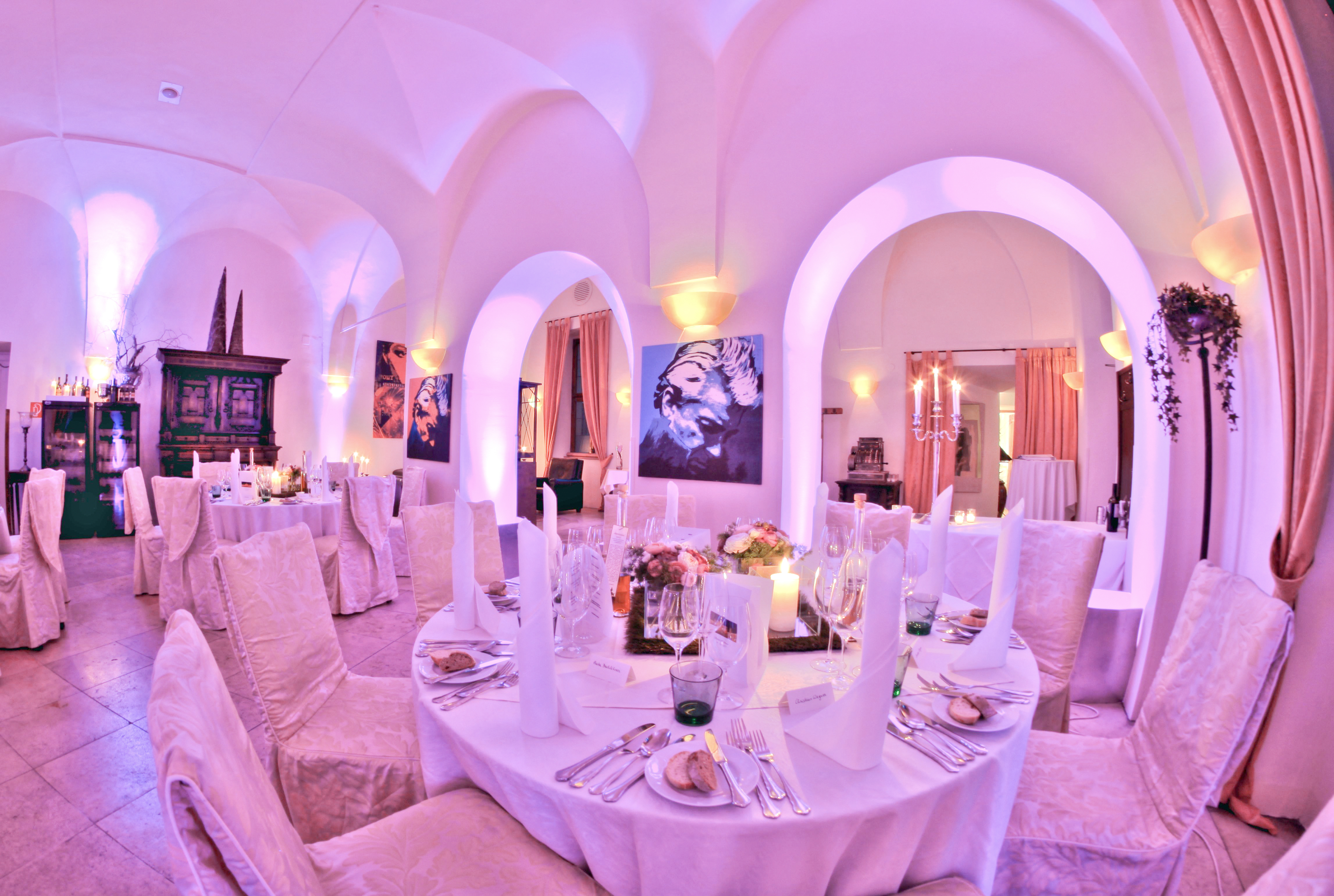Schlossrestaurant Hellbrunn Informatie over de balzalen Kluis