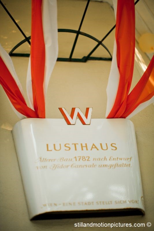 Hochzeit: Heiraten in einem Wahrzeichen Wiens - dem Lusthaus im Wiener Prater.
Foto © stillandmotionpictures.com - Café-Restaurant Lusthaus