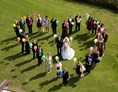 Hochzeit: Menschen-Herz - Fotoshooting - Inselhotel Faakersee - Inselhotel Faakersee