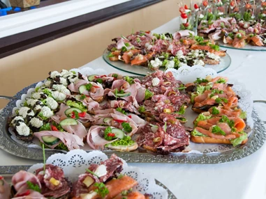 Hochzeit: Vorspeisen-Buffet - Inselhotel Faakersee - Inselhotel Faakersee