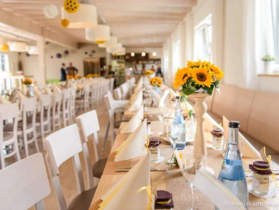 Hochzeitslocation: Ob Hochzeitsfeier, Geburtstagsfeier, Events aller Art - das Landrestaurant Bischoff's bietet das passende Ambiente. - Bischoff's Landrestaurant