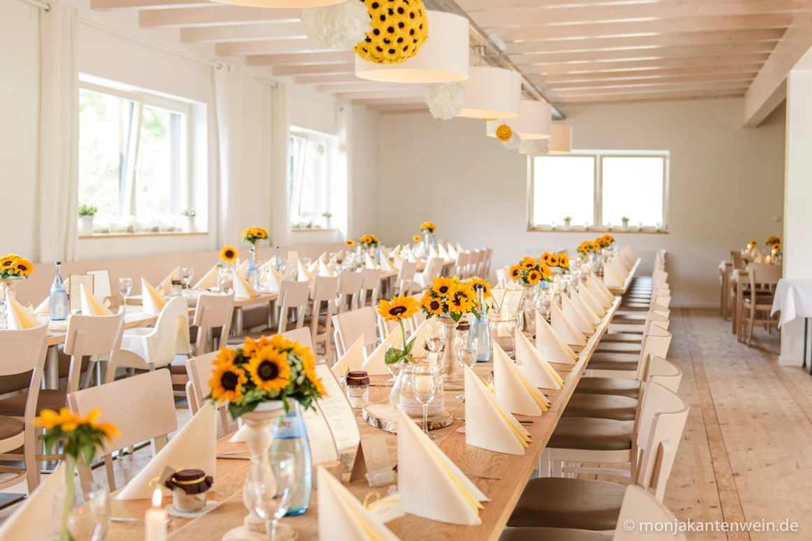 Hochzeitslocation: Der Räumlichkeiten sind barrierefrei leicht zu erreichen. - Bischoff's Landrestaurant
