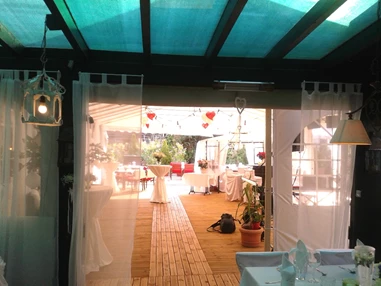 Hochzeitslocation: Festzelt perfekt für Band und Tanz - Michlhof in Lanzenkirchen