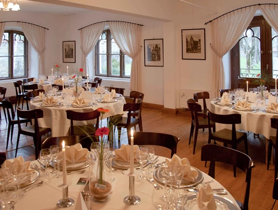 Hochzeitslocation: Unser Freybergsaal - für Ihre Hochzeitsfeier. - Schloss zu Hopferau