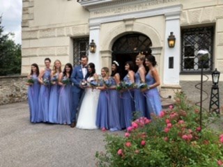 Hochzeit: 2019 - ein Traum in LavendelBlau - Schloss Greifenburg