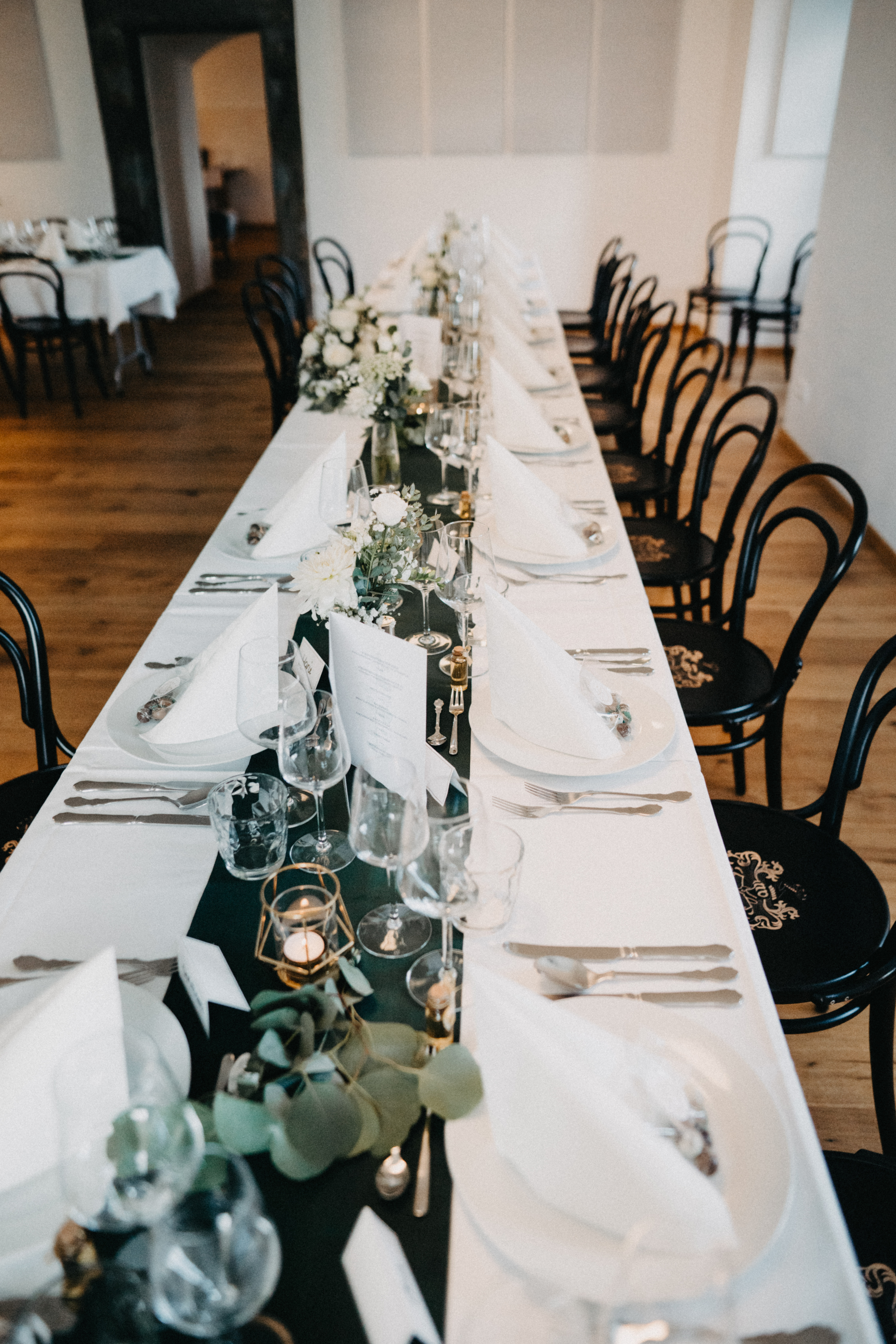 Schloss Greifenburg Informatie over de balzalen Banketzaal