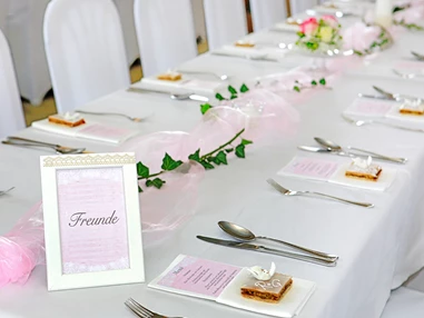 Hochzeitslocation: Hochzeitssaal - Gasthof Hotel Jägerwirt