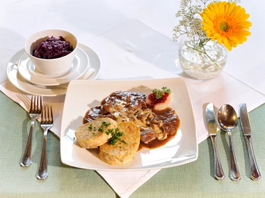 Hochzeitslocation: Speisen Traditionell - Gasthof Hotel Jägerwirt