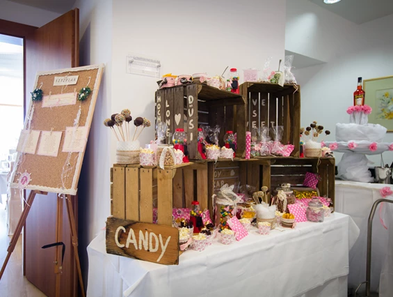 Hochzeitslocation: Candybar mit Ihren Favorites - Hotel Sonnenburg