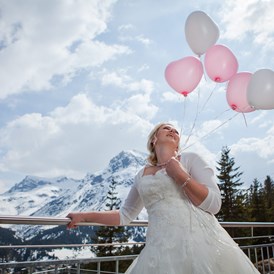 Hochzeit: Die majestätischen Berge immer im Blick... - Hotel Sonnenburg