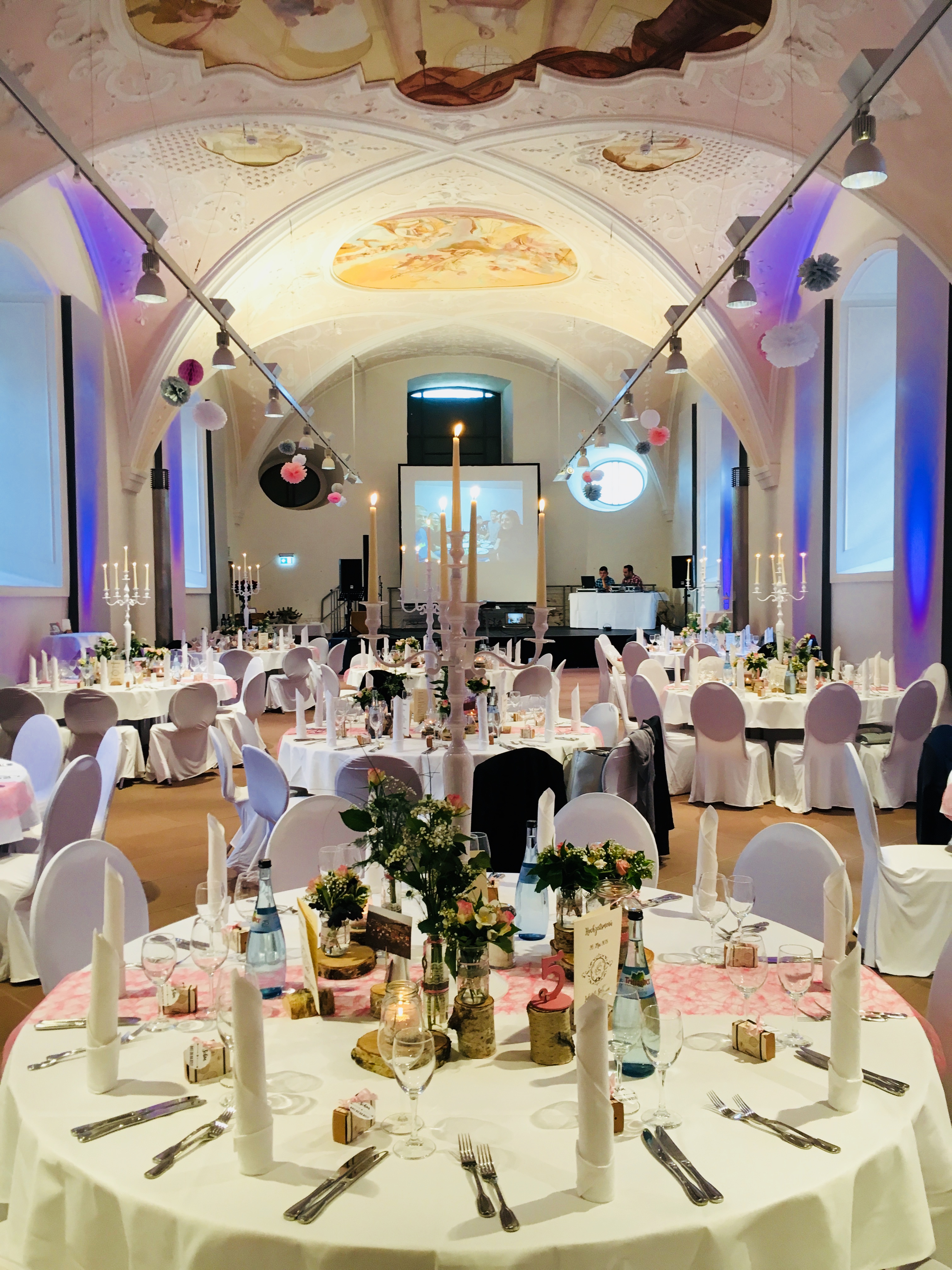 Hotel Kloster & Schloss Bronnbach Information about the banquet halls Bernhard Hall