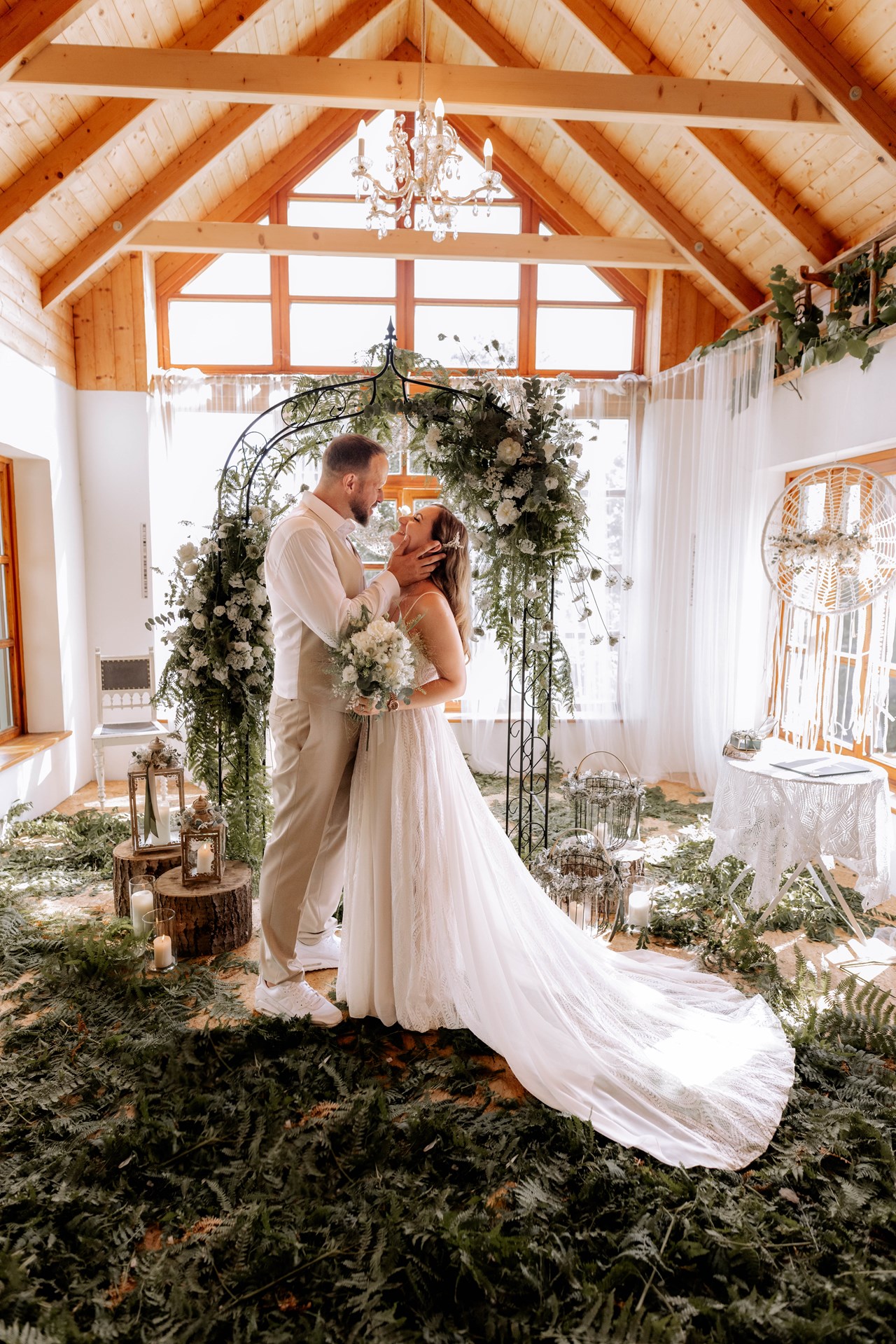 Waldhochzeit Information about the banquet halls greenhouse