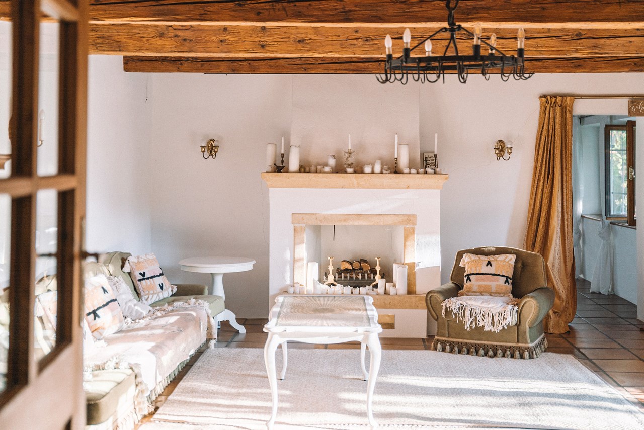 Waldhochzeit Information about the banquet halls Fireplace Room 1