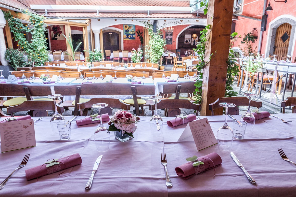 Hochzeit: Laube - LINDENGUT