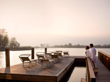 Hochzeit: See-Terrasse - Lodge-Spa - ST. MARTINS Therme & Lodge