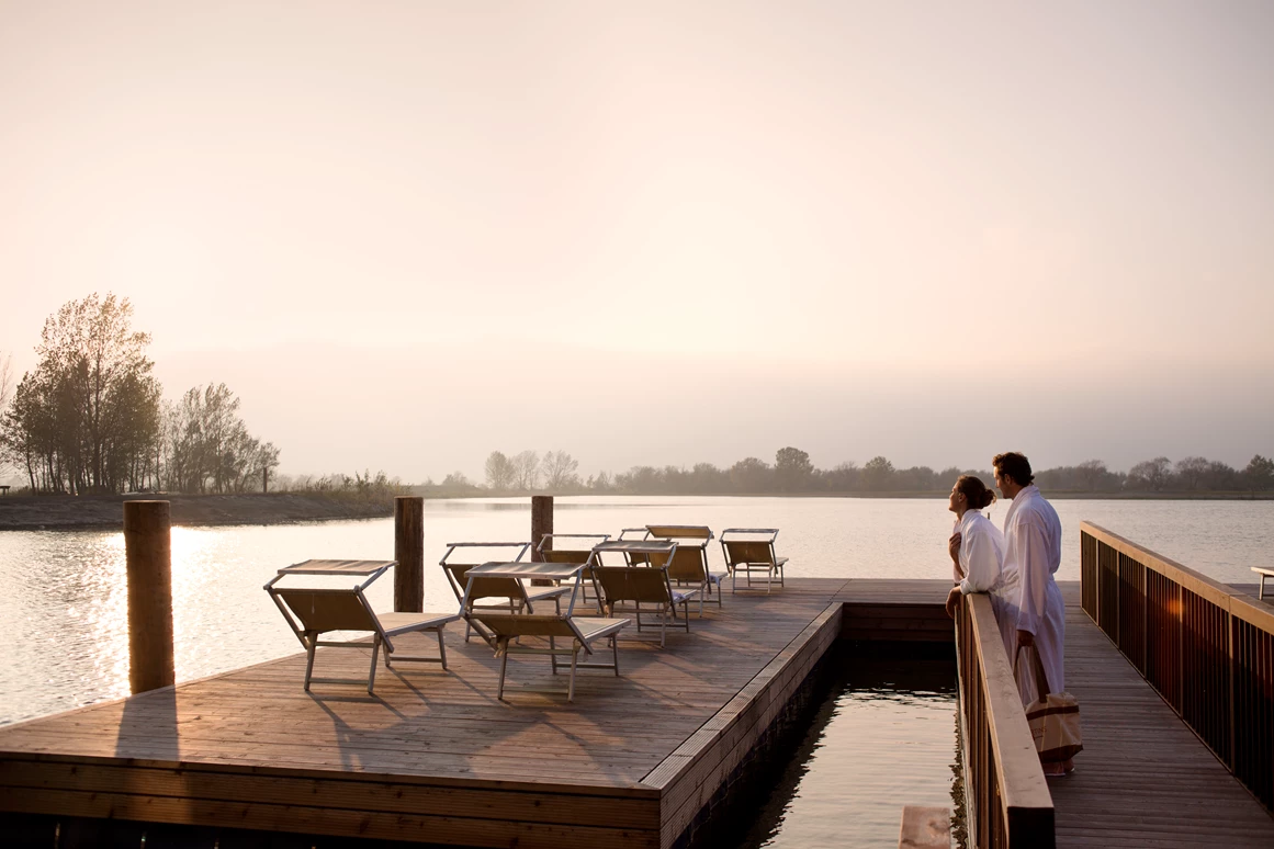 Hochzeit: See-Terrasse - Lodge-Spa - ST. MARTINS Therme & Lodge