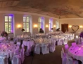 Hochzeit: Unser Festsaal bietet Platz für bis zu 140 Personen. - Schlossgastronomie Herten