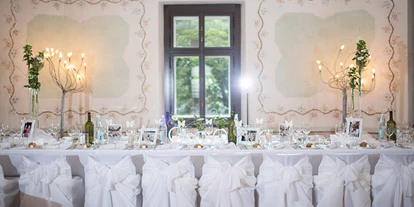 Hochzeit - Hartkirchen - Der Festsaal im Bergschlößl Linz. 
Foto (c) sandragehmair.com - Bergschlößl