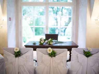 Hochzeit: Heiraten im Bergschlößl Linz. 
Foto (c) sandragehmair.com - Bergschlößl