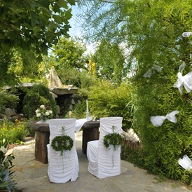 Hochzeit: Zeremonie beim Wasserfall - Eventgasthof Feichthub