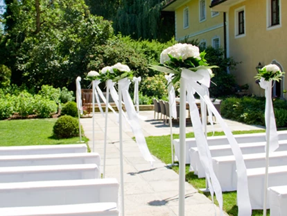 Hochzeit - Thalheim bei Wels - Freie Trauung im Paradiesgarten in Oberösterreich - GANGLBAUERGUT