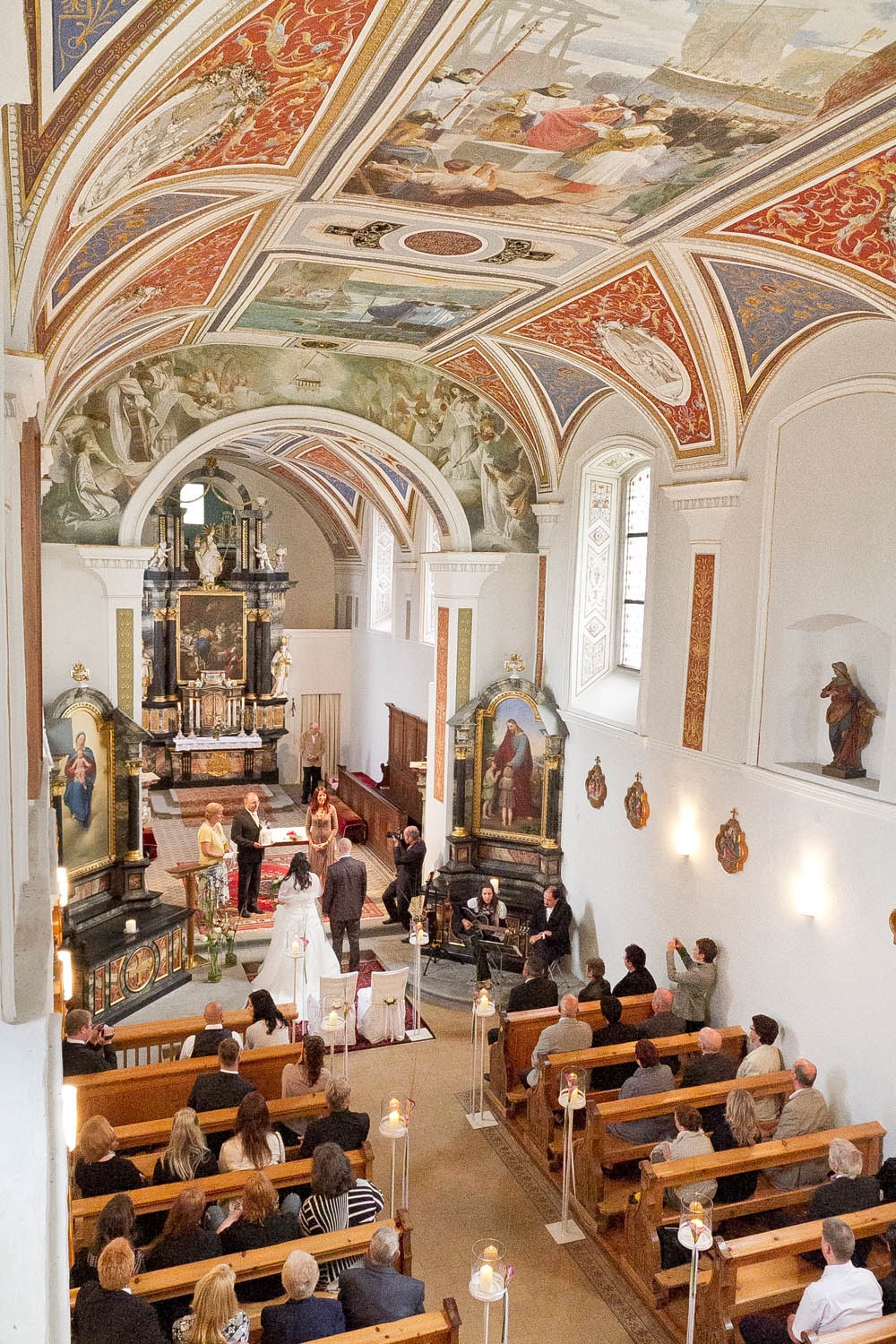 Hochzeit: Die Kapelle am Gebhardsberg. - Burgrestaurant Gebhardsberg