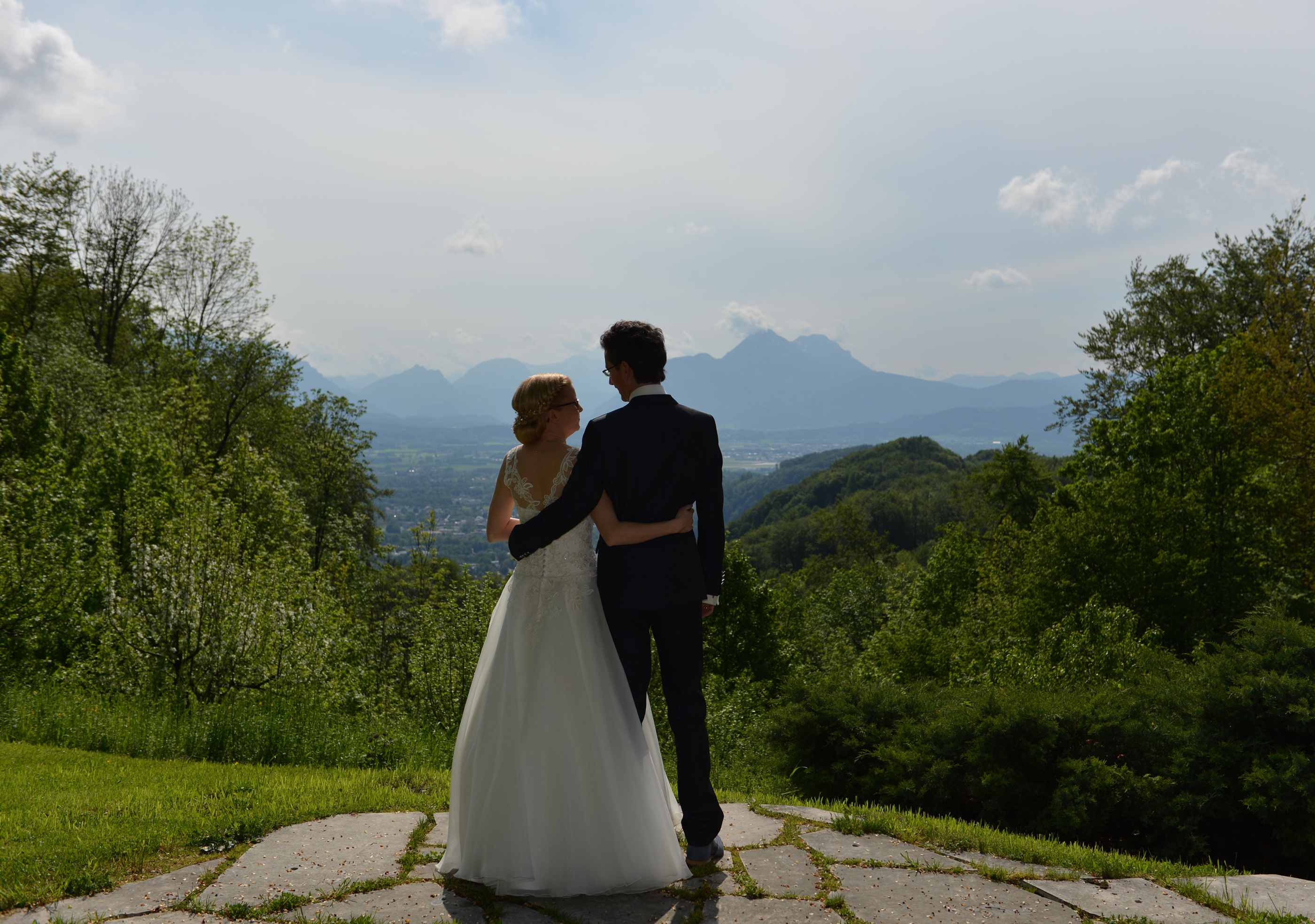 Matrimonio - Hallein - Feiern mit Aussicht - hoch über den Dächern von Salzburg - Romantik Hotel & Restaurant "DIE GERSBERG ALM"
