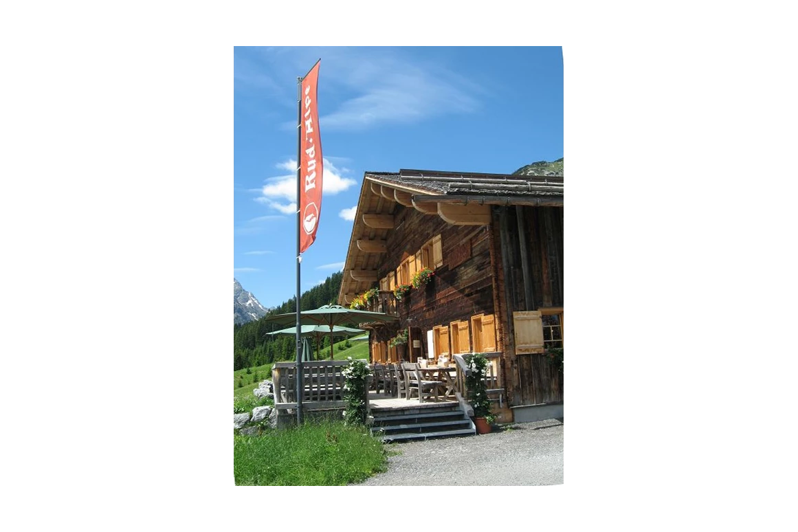 Hochzeitslocation: Die Hochzeitslocation "Rud-Alpe" in Lech am Arlberg. - Rud-Alpe