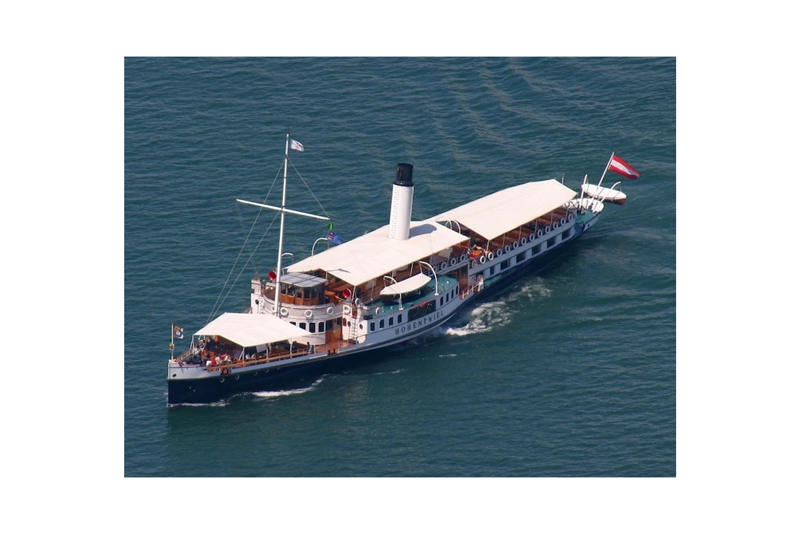 Hochzeitslocation: Das Dampfschiff Hohentwiel aus dem Jahr 1913 - Historisches Dampfschiff Hohentwiel  am Bodensee