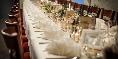 Hochzeit - Bad Kreuzen - Feiern Sie Ihre Hochzeit im Gewölbekeller des Schloss Restaurant Hagenberg. - Schloss Restaurant Hagenberg