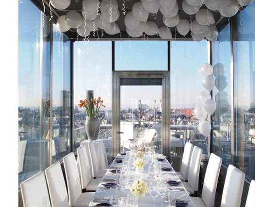 Hochzeitslocation: Tempel, im 9. Stock - DO & CO HOTEL VIENNA