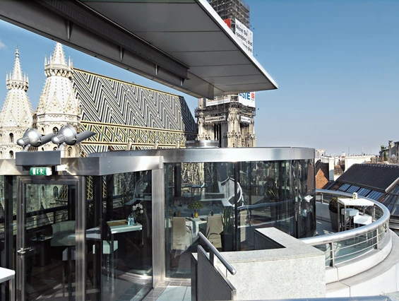 Hochzeitslocation: Wintergarten, im 8. Stock - DO & CO HOTEL VIENNA