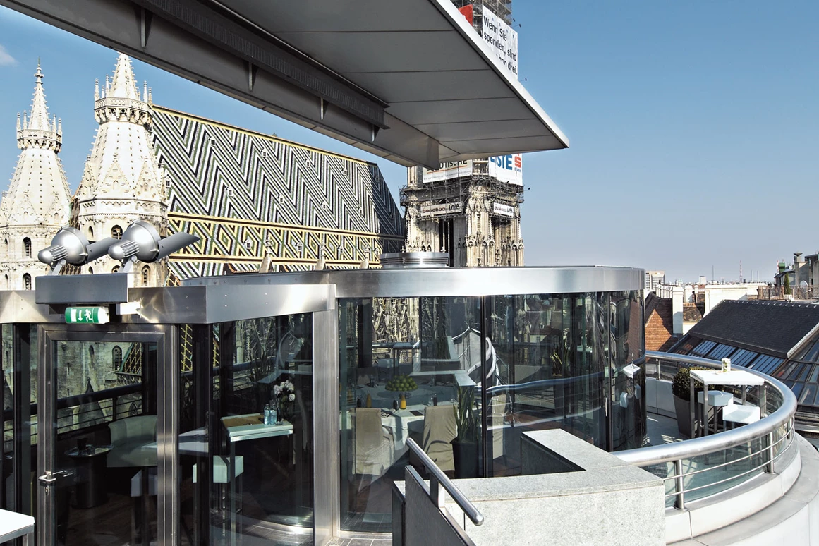 Hochzeitslocation: Wintergarten, im 8. Stock - DO & CO HOTEL VIENNA