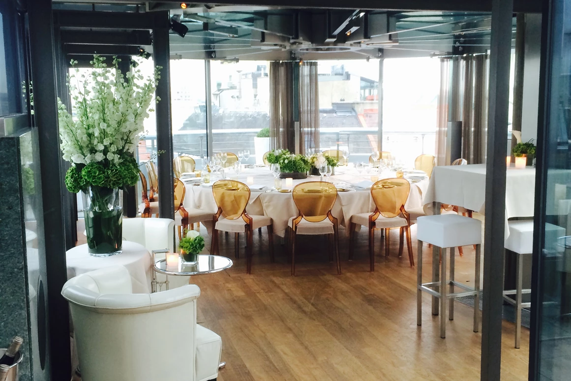 Hochzeitslocation: Wintergarten, im 8. Stock - DO & CO HOTEL VIENNA