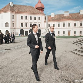 Hochzeit: Heiraten im Stift Göttweig in Niederösterreich.
Foto © stillandmotionpictures.com
 - Benediktinerstift Göttweig