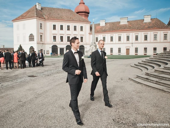 Hochzeit: Heiraten im Stift Göttweig in Niederösterreich.
Foto © stillandmotionpictures.com
 - Benediktinerstift Göttweig