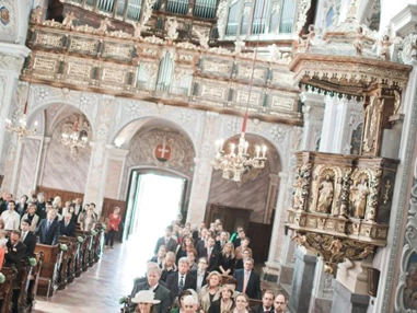 Hochzeit: Eine Trauung im Stift Göttweig in Niederösterreich.
Foto © stillandmotionpictures.com - Benediktinerstift Göttweig