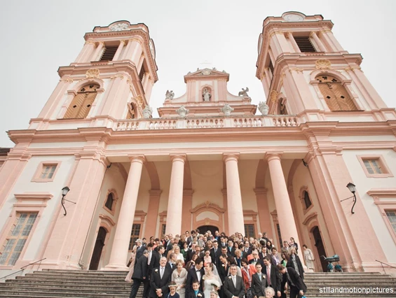 Hochzeit: Heiraten im Stift Göttweig in Niederösterreich.
Foto © stillandmotionpictures.com - Benediktinerstift Göttweig