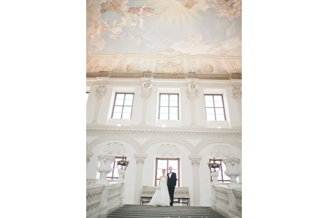 Hochzeit: Heiraten im Stift Göttweig in Niederösterreich.
Foto © stillandmotionpictures.com - Benediktinerstift Göttweig