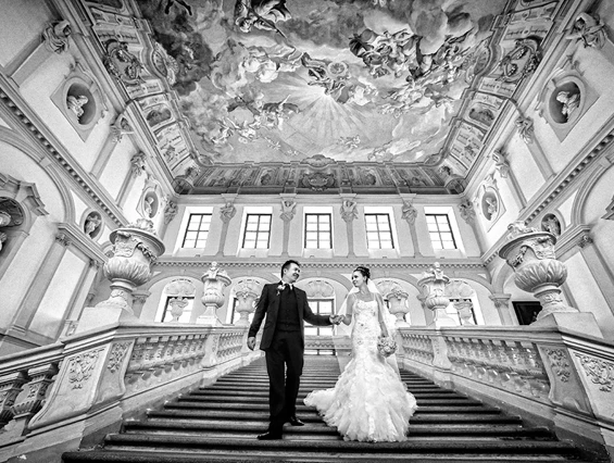 Hochzeit: Heiraten im Stift Göttweig in Niederösterreich.
Foto © fotorega.com - Benediktinerstift Göttweig