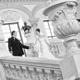 Hochzeit: Heiraten im Stift Göttweig in Niederösterreich.
Foto © fotorega.com - Benediktinerstift Göttweig